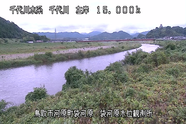 袋河原水位観測所