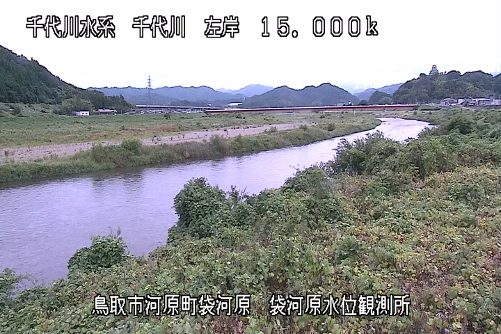 袋河原水位観測所