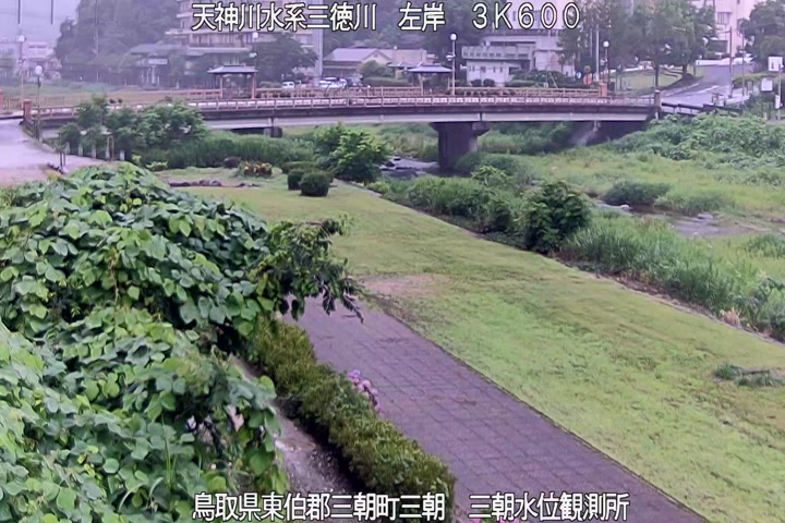 三徳川　三朝水位観測所