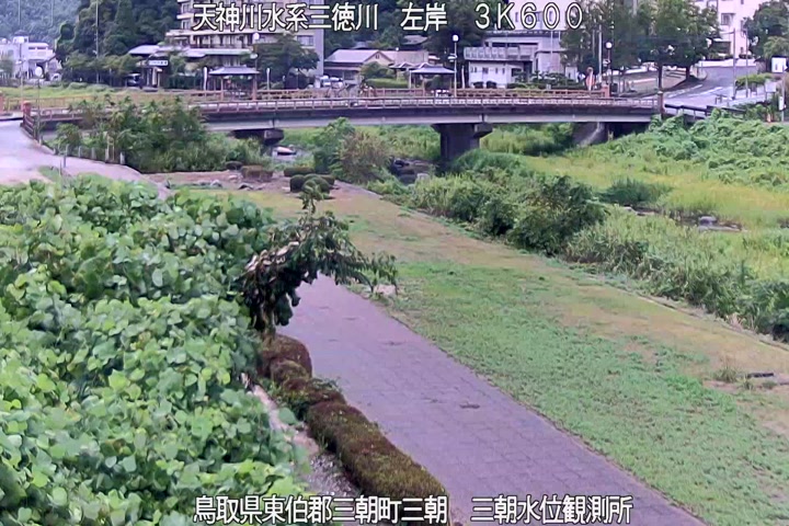 三徳川　三朝水位観測所