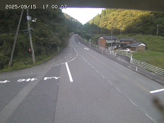 鳥取市百谷【百谷ダム入口】