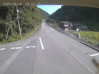 鳥取市百谷【百谷ダム入口】