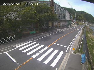 佐治町古市【旧佐治中学校前】