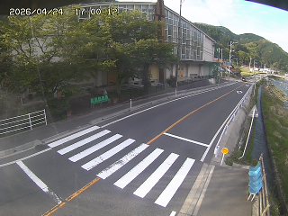 佐治町古市【旧佐治中学校前】