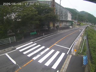 佐治町古市【旧佐治中学校前】