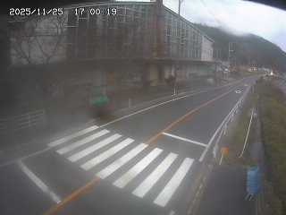 佐治町古市【旧佐治中学校前】